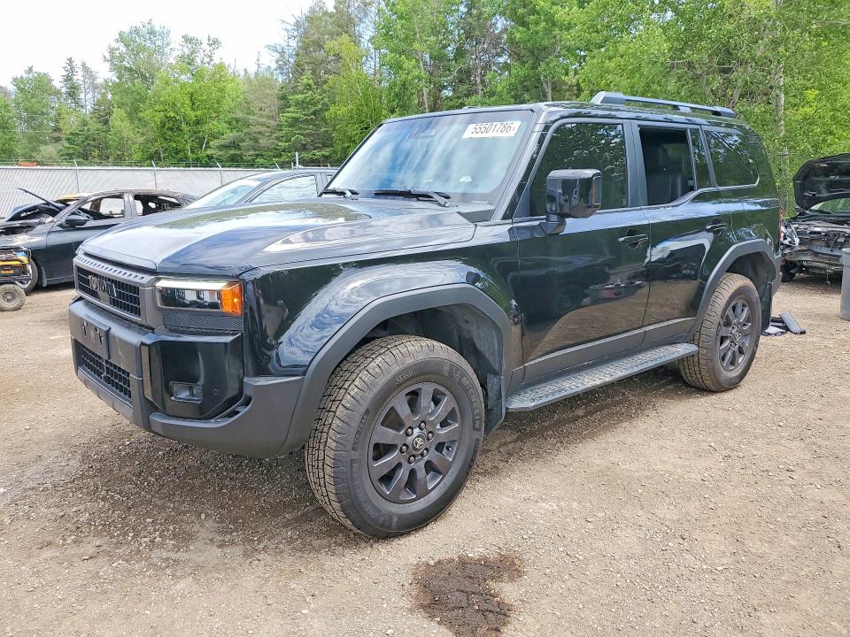 2025 Toyota Land cruiser VIN JTEABFAJ1S5009428 COPART salvage auction — NORMAL WEAR, On - Permit No Brand - Unfit, sold $61,500 on 2026-07-03 (photo 1)