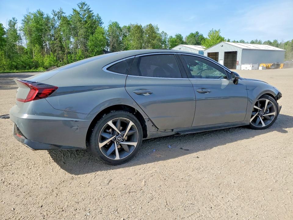 2022 Hyundai Sonata VIN 5NPEJ4J2XNH139380 COPART salvage auction — FRONT END, On - Permit Salvage, sold $450 on 2026-07-28 (photo 3)