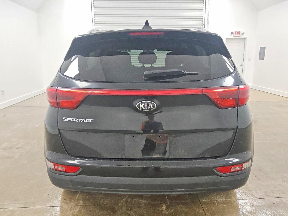 2017 Kia Sportage VIN KNDPMCACXH7241242 COPART salvage auction — FRONT END, GA - CERTIFICATE OF TITLE, sold $1,850 on 2026-07-14 (photo 6)