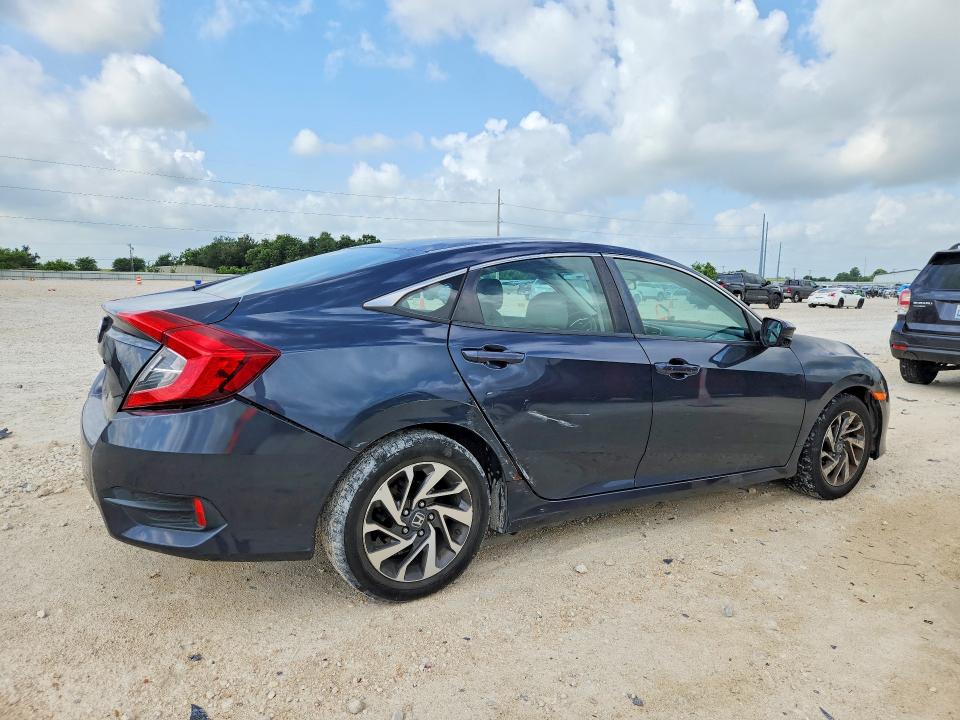 2016 Honda Civic VIN 19XFC2F77GE054110 COPART salvage auction — SIDE, TX - CERTIFICATE OF TITLE (P), sold $2,150 on 2026-07-02 (photo 3)