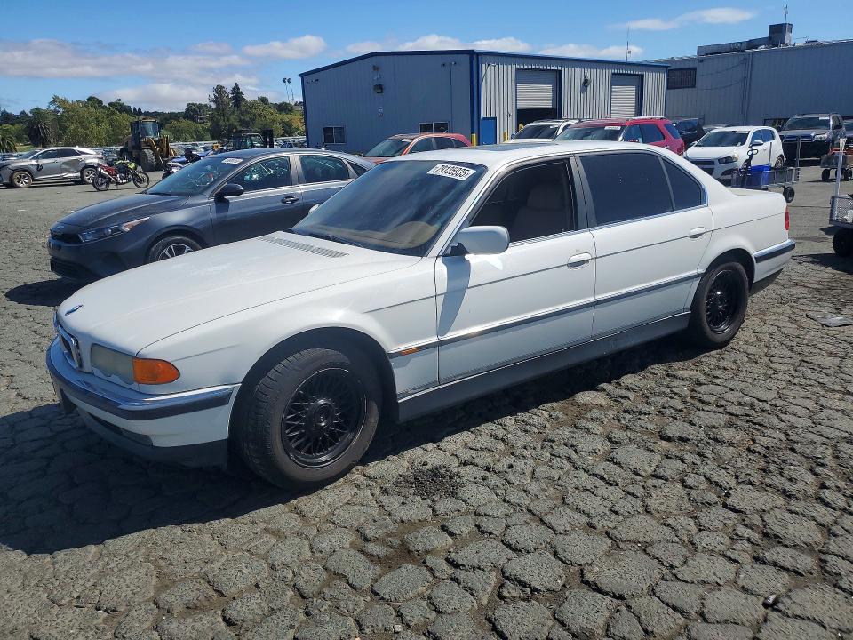 1999 BMW 7 series VIN WBAGH8335XDP03041 COPART salvage auction — MINOR DENT/SCRATCHES, Ca - Dis/Dlr/Exp Only Clean Title, sold $325 on 2026-07-16 (photo 1)