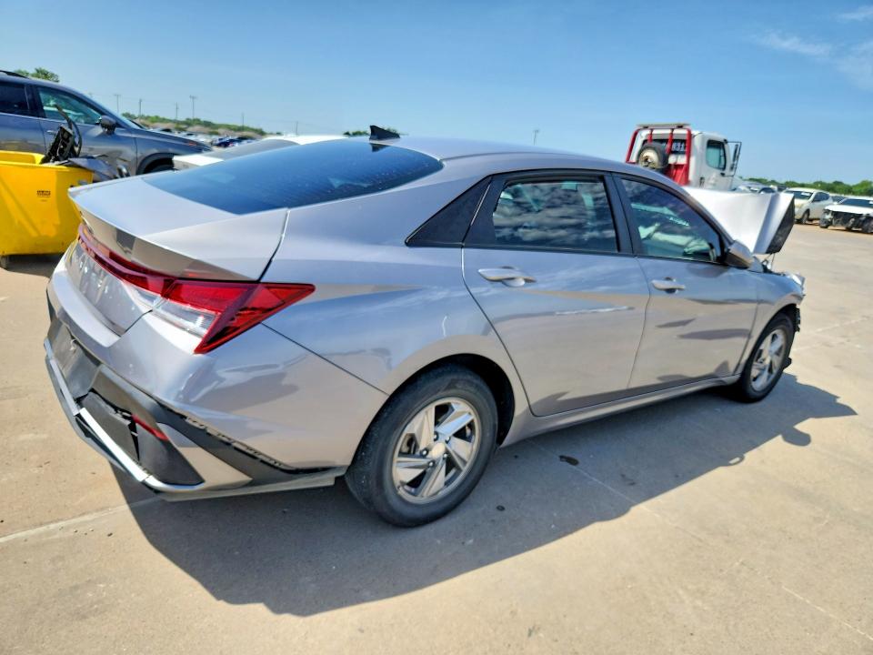 2025 Hyundai Elantra VIN KMHLL4DG1SU074313 COPART salvage auction — ALL OVER, Tx - Certificate Of Title, sold $150 on 2026-07-28 (photo 3)