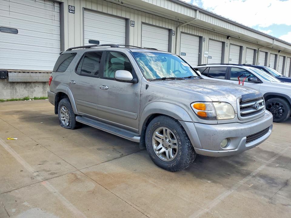 2003 Toyota Sequoia VIN 5TDZT38AX3S146128 COPART salvage auction — MINOR DENT/SCRATCHES, Ky - Certificate Of Title, sold $750 on 2026-07-09 (photo 4)