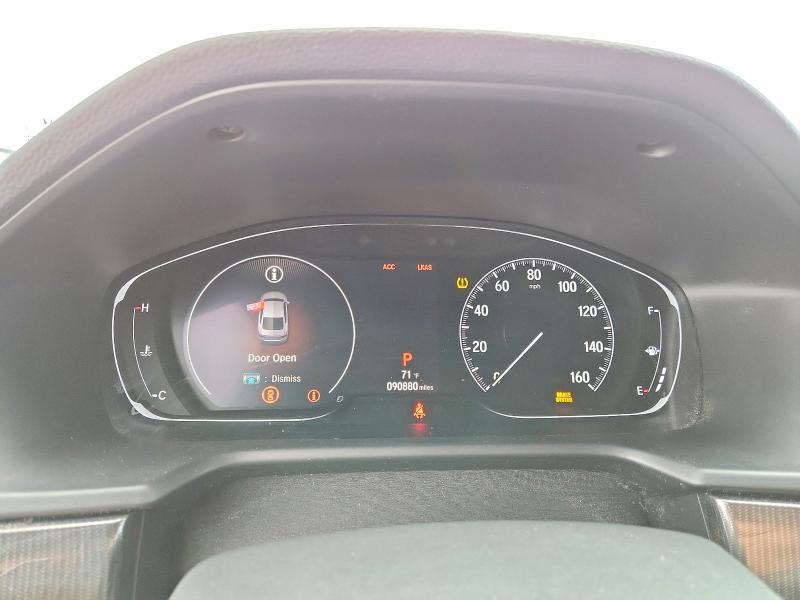2020 Honda Accord VIN 1HGCV1F37LA072626 COPART salvage auction — SIDE, Il - Certificate Of Title, sold $1,600 on 2026-07-09 (photo 9)