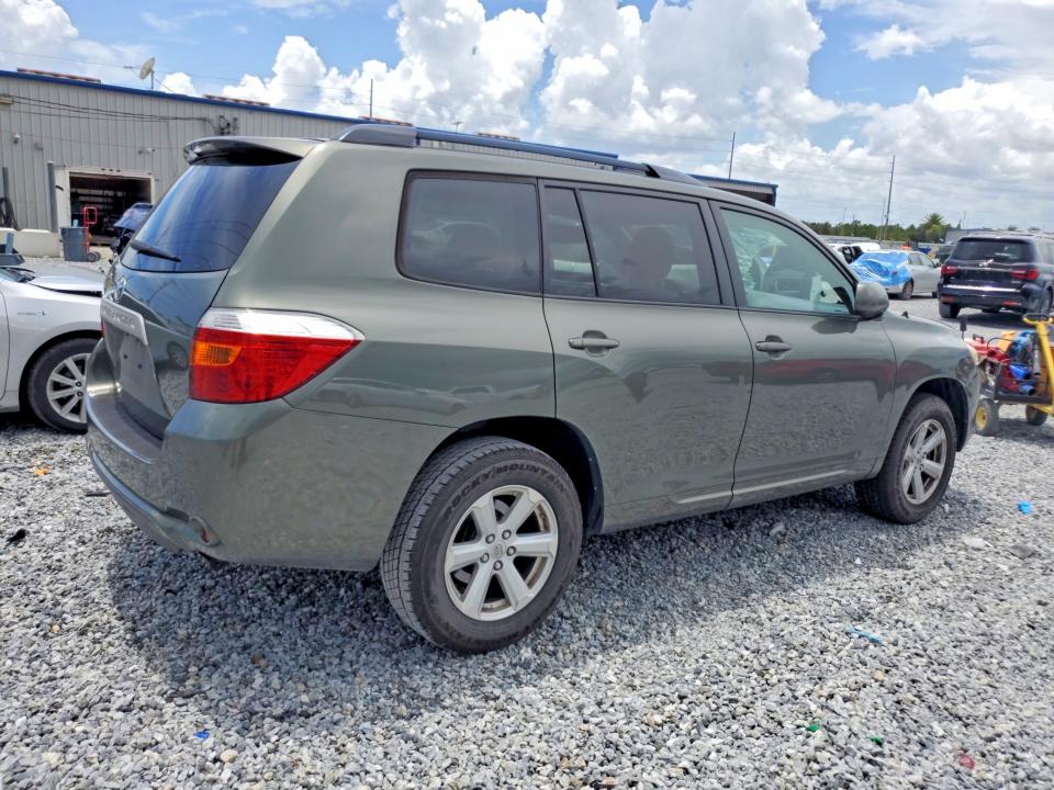 2010 Toyota Highlander VIN 5TDZA3EH6AS003178 COPART salvage auction — FRONT END, Fl - Cert Of Title Slvg Rebuildable, sold $2,550 on 2026-07-14 (photo 3)