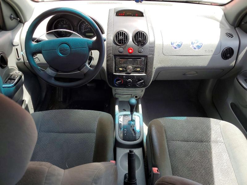 2005 Chevrolet Aveo VIN KL1TD52645B452780 COPART salvage auction — FRONT END, Co - Salvage Title, sold $250 on 2026-07-30 (photo 8)