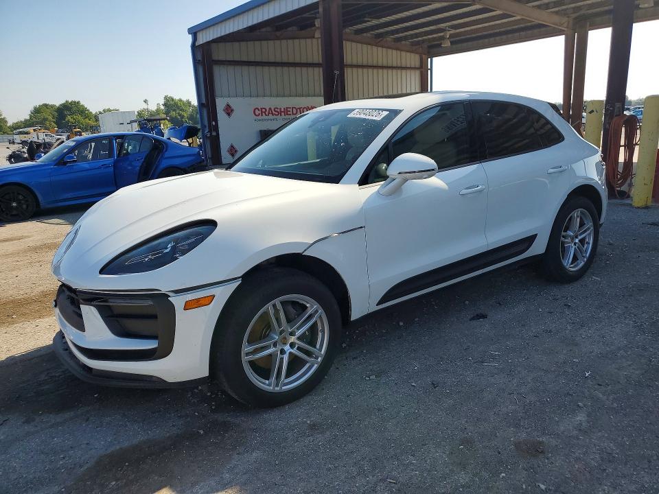 2024 Porsche Macan VIN WP1AA2A50RLB17417 COPART salvage auction — FRONT END, Fl - Certificate Of Destruction, sold $15 on 2026-07-31 (photo 1)