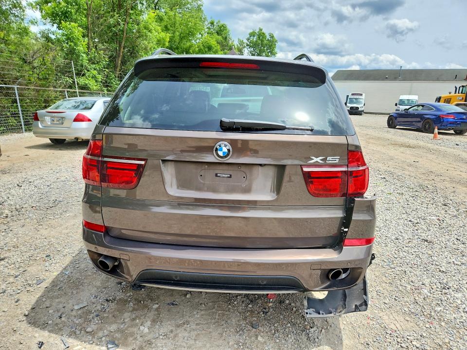 2013 BMW VIN 5UXZV4C57D0E04475 COPART salvage auction — REAR END, Oh - Cert Of Title-Salvage, sold $4,000 on 2026-07-29 (photo 6)
