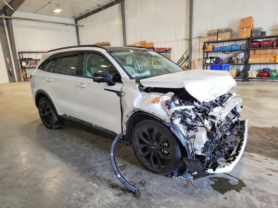 2022 Kia Sorento VIN 5XYRK4LF4NG144421 COPART salvage auction — FRONT END, Ga - Dlr Only Clean Ttl/Exceeds 25%, sold $225 on 2026-07-28 (photo 4)