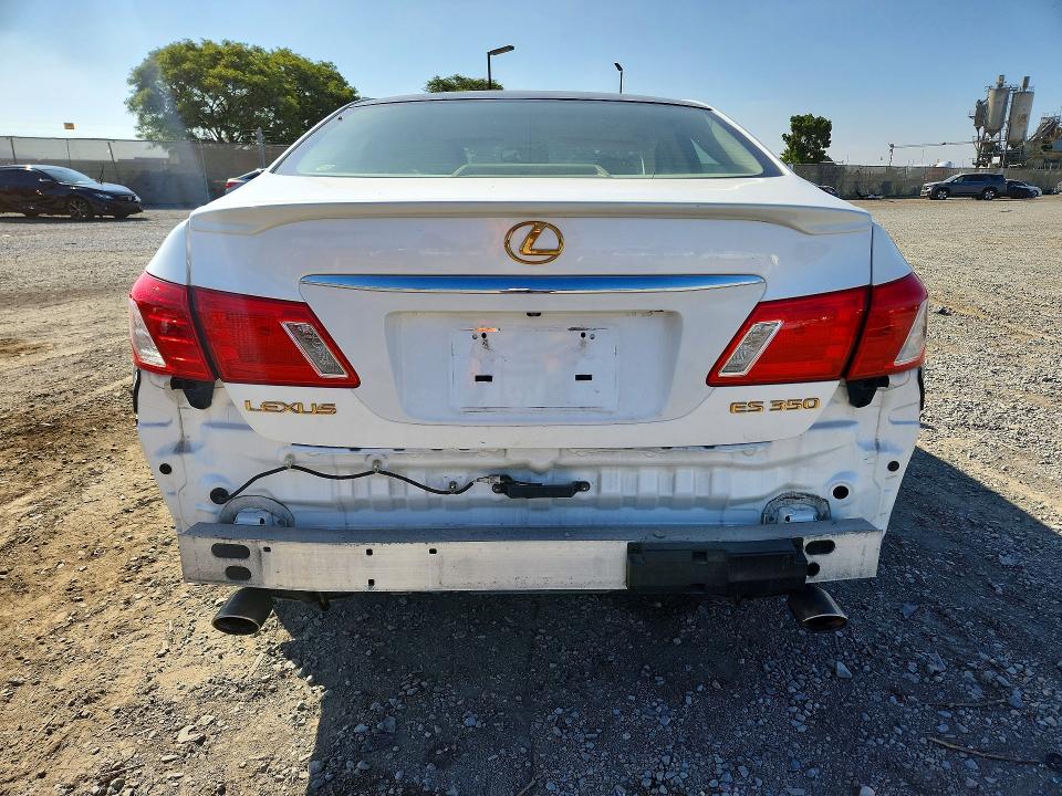 2008 Lexus Es 350 VIN JTHBJ46G682215172 COPART salvage auction — REAR END, CA - SALVAGE CERTIFICATE, sold $750 on 2026-07-28 (photo 6)