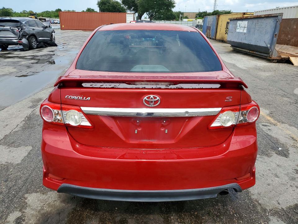2013 Toyota Corolla VIN 5YFBU4EE8DP156503 COPART salvage auction — FRONT END, Fl - Cert Of Title Slvg Rebuildable, sold $2,050 on 2026-07-14 (photo 6)