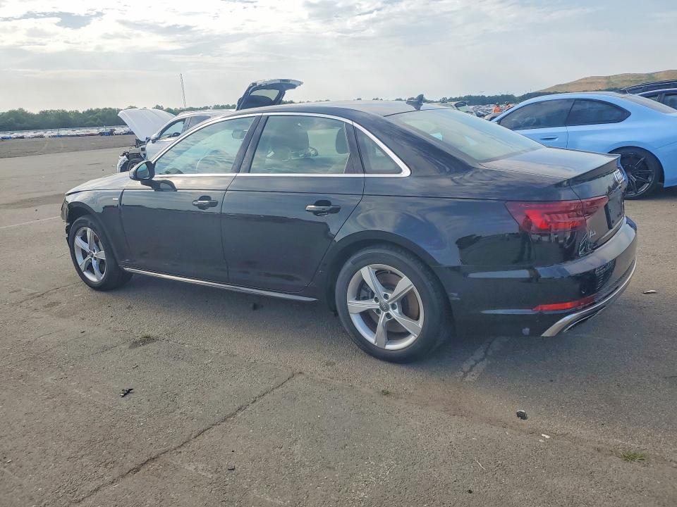2019 Audi A4 VIN WAUDNAF46KA014353 COPART salvage auction — FRONT END, Ny - Mv-907A Salvage Certificate, sold $5,600 on 2026-07-08 (photo 2)