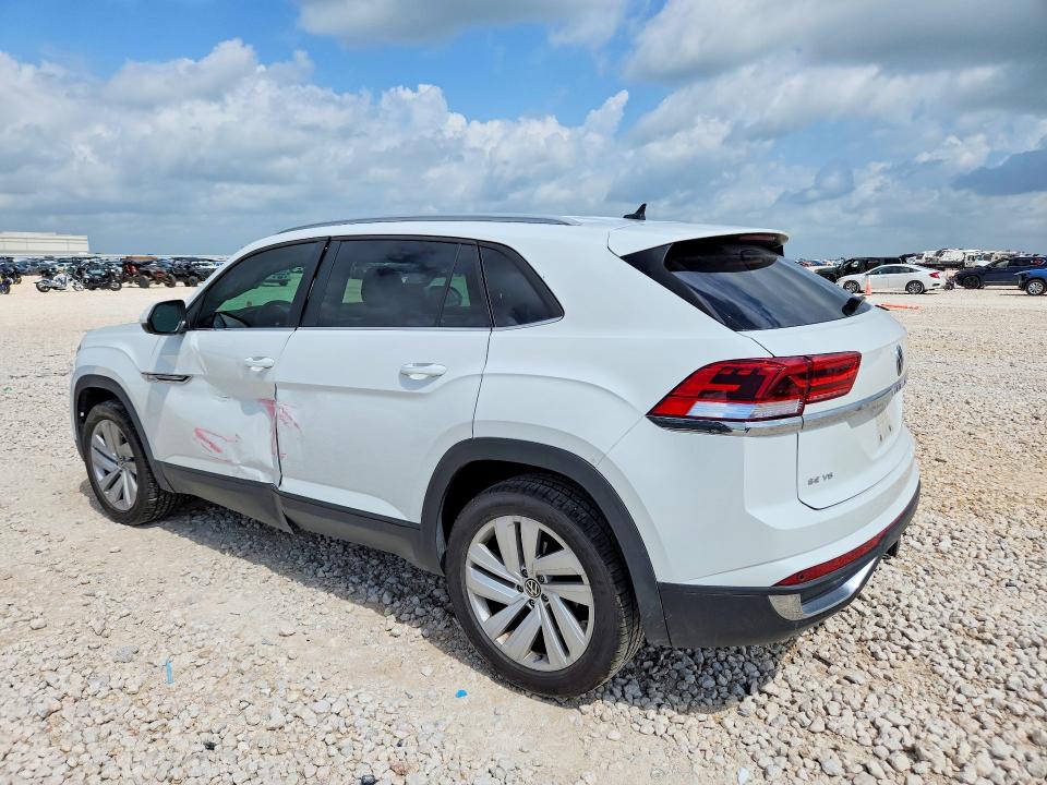 2022 Volkswagen Atlas VIN 1V2WE2CA8NC217232 COPART salvage auction — SIDE, Tx - Salvage Vehicle Title, sold $90 on 2026-08-20 (photo 2)