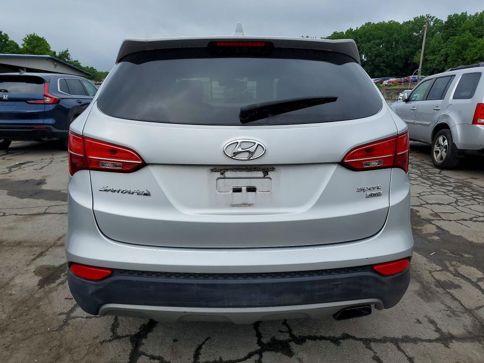 2015 Hyundai Santa fe VIN 5XYZTDLB1FG299312 COPART salvage auction — FRONT END, Ny - Mv-907A Salvage Certificate, sold $2,000 on 2026-07-14 (photo 6)