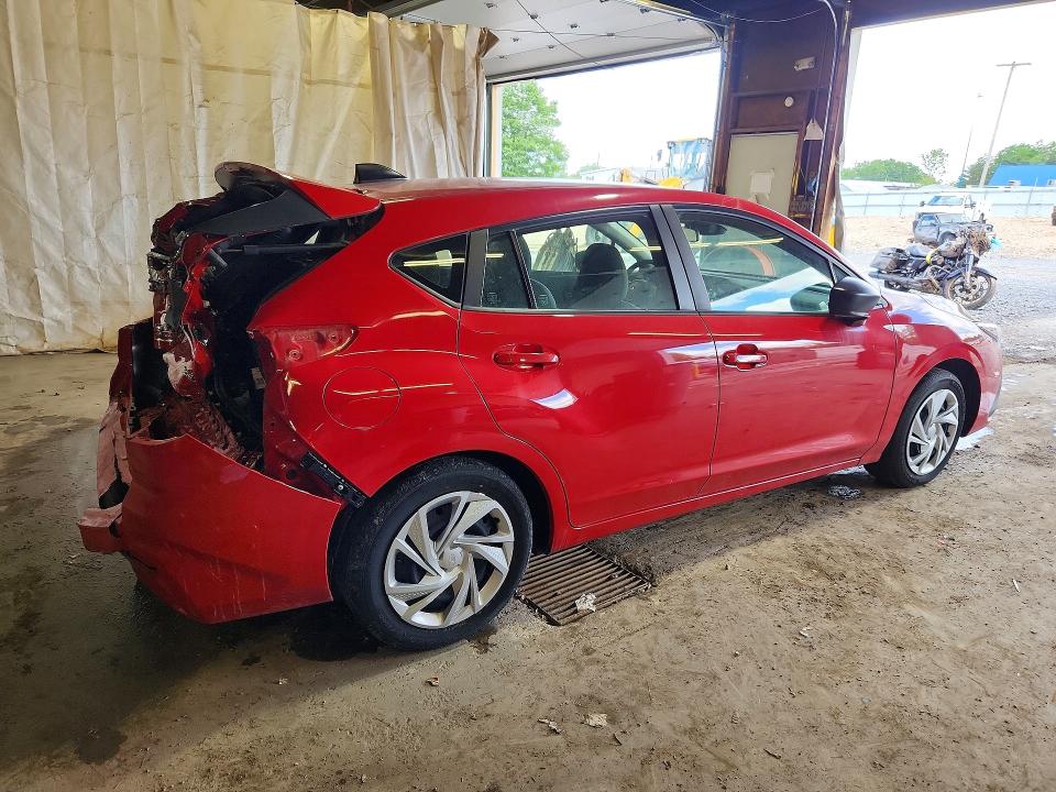 2024 Subaru Impreza VIN JF1GUABC2R8265569 COPART salvage auction — REAR END, Pa - Certificate Of Salvage, sold $4,950 on 2026-07-02 (photo 3)