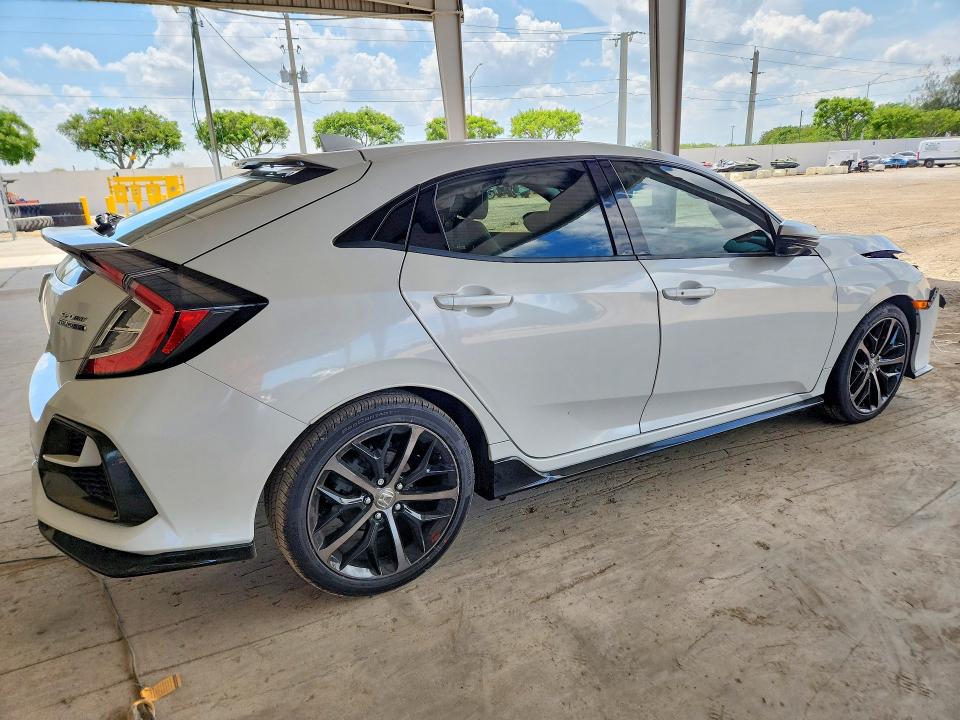 2020 Honda Civic VIN SHHFK7H99LU201156 COPART salvage auction — FRONT END, Fl - Cert Of Title Slvg Rebuildable, sold $100 on 2026-07-29 (photo 3)