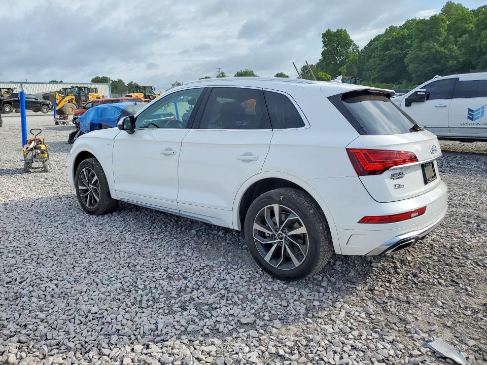 2022 Audi VIN WA1EAAFY8N2085553 COPART salvage auction — FRONT END, Tn - Salvage Certificate, sold $200 on 2026-07-30 (photo 2)