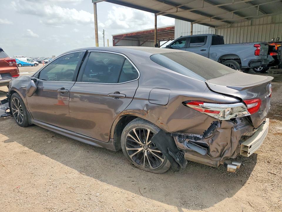 2018 Toyota Camry hybrid VIN 4T1B21HK9JU009123 COPART salvage auction — FRONT END, TX - CERTIFICATE OF TITLE, sold $7,400 on 2026-07-23 (photo 2)