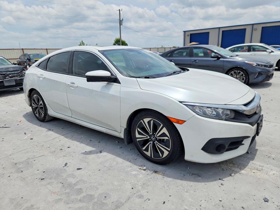 2018 Honda VIN JHMFC1F34JX038248 COPART salvage auction — REAR END, TX - SALVAGE VEHICLE TITLE, sold $4,650 on 2026-07-07 (photo 4)