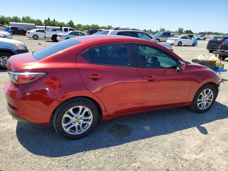 2016 Scion Ia VIN 3MYDLBZV9GY101820 COPART salvage auction — FRONT END, Ca - Salvage Certificate, sold $1,900 on 2026-07-07 (photo 3)