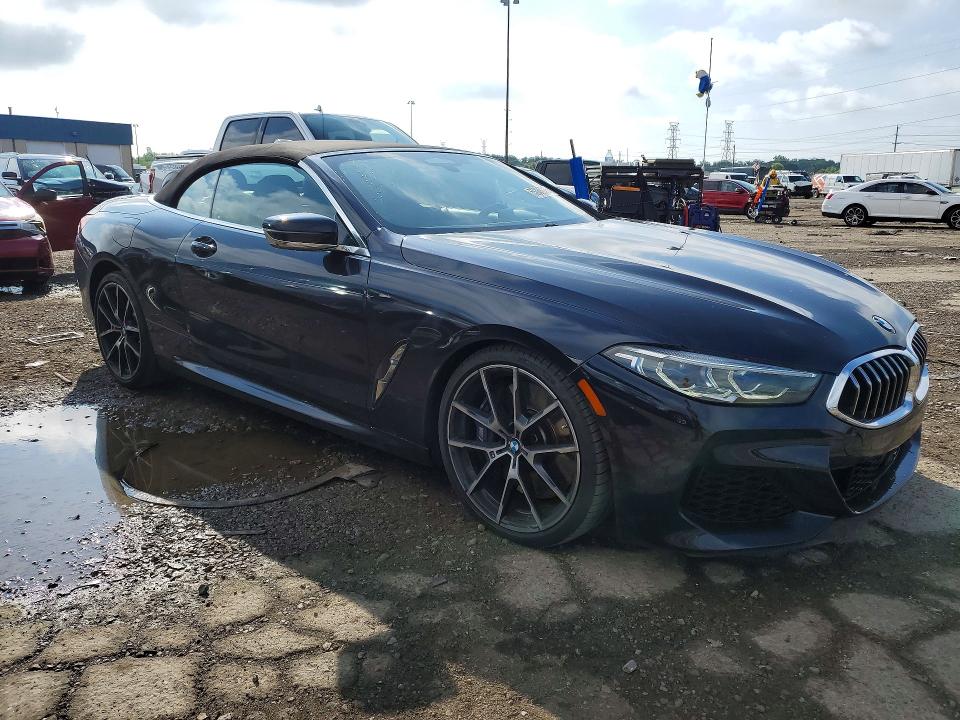 2019 BMW M8 VIN WBAFY4C50KBX39214 COPART salvage auction — REAR END, Mi - Certificate Of Title, sold $27,000 on 2026-07-17 (photo 4)
