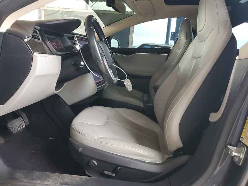 2014 Tesla Model s VIN 5YJSA1S10EFP50363 COPART salvage auction — FRONT END, Az - Cert Of Title - Salvage, sold $3,600 on 2026-07-02 (photo 7)