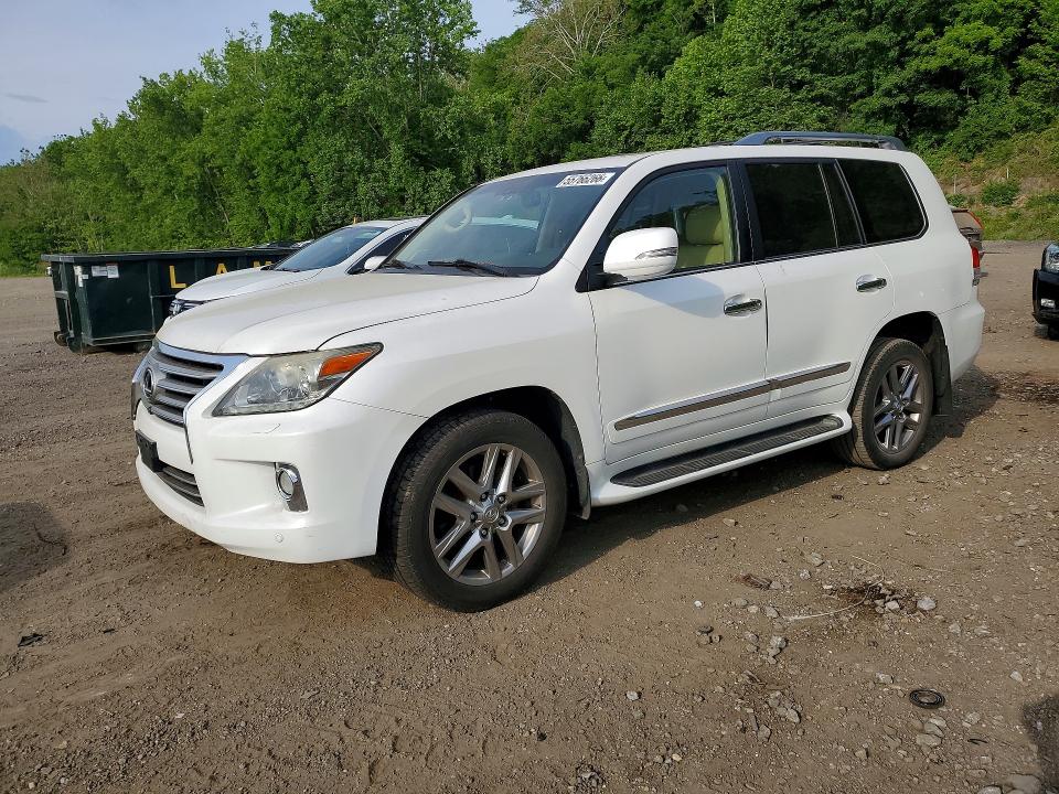 2013 Lexus Lx VIN JTJHY7AX5D4121375 COPART salvage auction — FRONT END, Ny - Mv907A With Altered Vin, sold $9,200 on 2026-07-21 (photo 1)