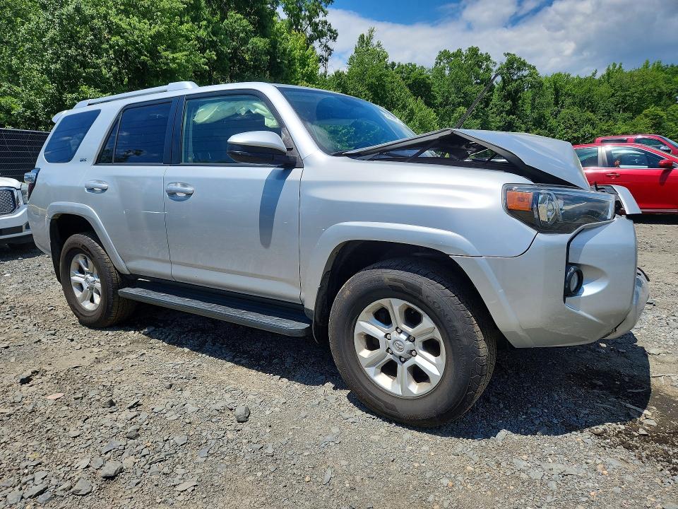 2014 Toyota 4runner VIN JTEBU5JR6E5193087 COPART salvage auction — FRONT END, Md - Cert Of Salvage > 75% Damage, sold $6,400 on 2026-07-28 (photo 4)
