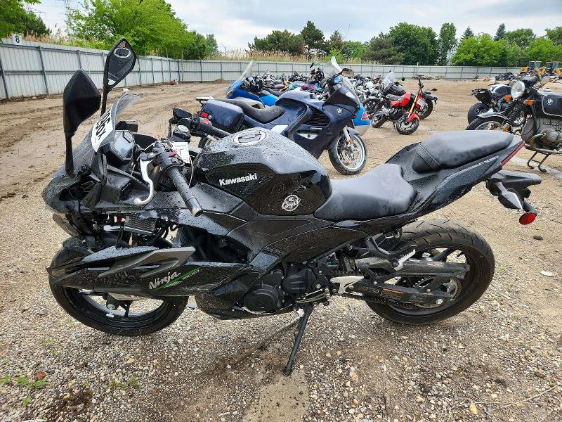 2024 Kawasaki Ex VIN ML5EXGH13RDA31530 COPART salvage auction — FRONT END, Il - Salvage Certificate, sold $1,500 on 2026-07-21 (photo 3)