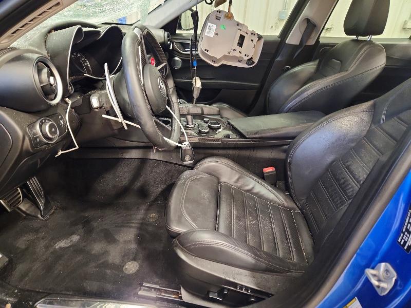 2019 Alfa romeo Giulia VIN ZARFANBN9K7602022 COPART salvage auction — ROOF, Wi - Junked Vehicle Bill Of Sale, sold $3,850 on 2026-07-20 (photo 7)
