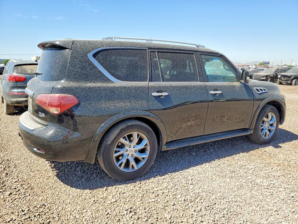 2012 Infiniti Qx56 VIN JN8AZ2NF3C9516022 COPART salvage auction — NORMAL WEAR, Az - Certificate Of Title, sold $900 on 2026-07-13 (photo 3)