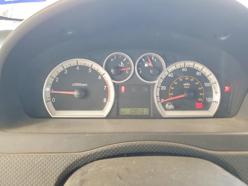 2007 Chevrolet Aveo VIN KL1TD56617B104447 COPART salvage auction — SIDE, Tx - Salvage Vehicle Title, sold $350 on 2026-07-24 (photo 9)