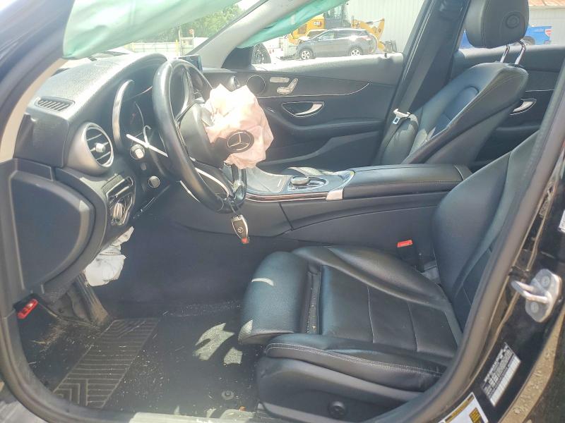 2017 Mercedes-benz C-klasse VIN WDDWF4KBXHR240894 COPART salvage auction — FRONT END, OH - CERTIFICATE OF TITLE, sold $850 on 2026-07-24 (photo 7)