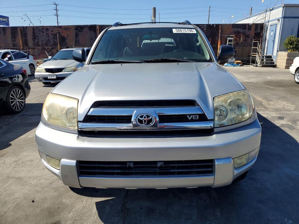 2005 Toyota 4runner VIN JTEZT14R558007530 COPART salvage auction — MINOR DENT/SCRATCHES, CA - SALVAGE CERTIFICATE, sold $2,900 on 2026-07-31 (photo 5)