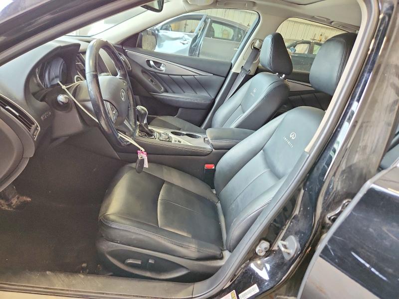 2014 Infiniti Q50 VIN JN1BV7AR0EM702113 COPART salvage auction — FRONT END, Wi - Junked Vehicle Bill Of Sale, sold $375 on 2026-07-15 (photo 7)