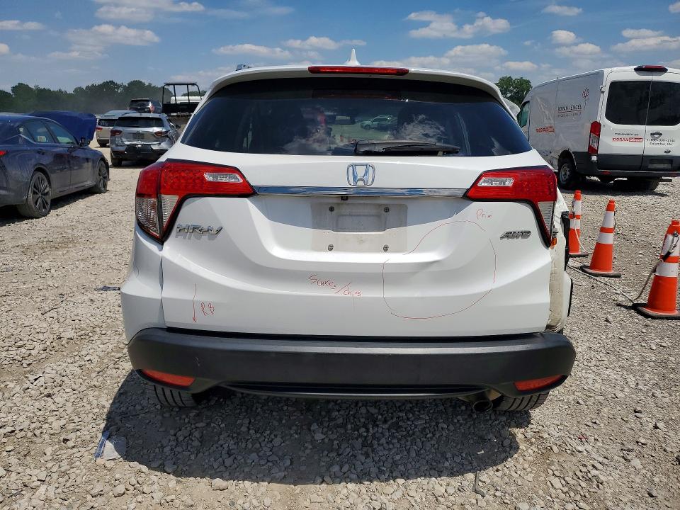 2022 Honda Hr-v VIN 3CZRU6H55NM734677 COPART salvage auction — FRONT END, Oh - Cert Of Title-Salvage, sold $5,200 on 2026-07-02 (photo 6)