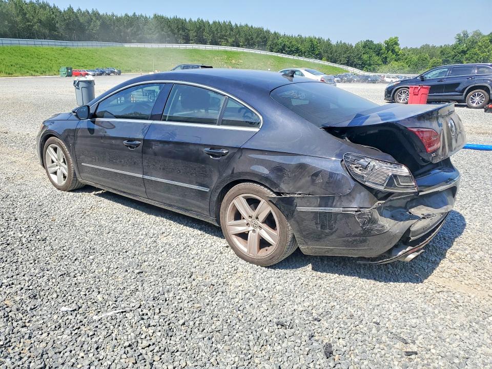 2013 Volkswagen Passat cc VIN WVWAP7AN6DE510672 COPART salvage auction — REAR END, Pa - Certificate Of Salvage, sold $875 on 2026-07-09 (photo 2)