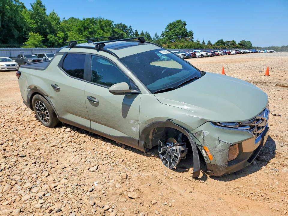 2024 Hyundai Santa cruz VIN 5NTJCDDE9RH124472 COPART salvage auction — ALL OVER, Pa - Certificate Of Salvage, sold $7,200 on 2026-07-27 (photo 4)