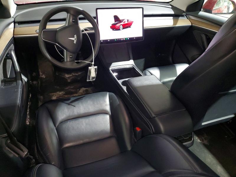 2022 Tesla Model 3 VIN 5YJ3E1EAXNF190761 COPART salvage auction — FRONT END, Fl - Certificate Of Title, sold $9,100 on 2026-07-08 (photo 8)
