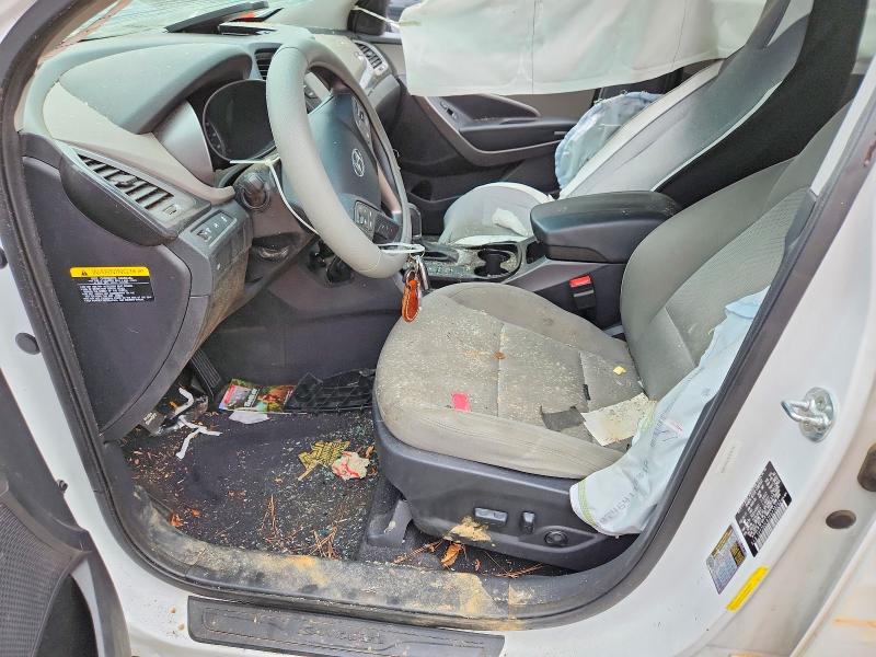 2015 Hyundai Santa fe VIN 5XYZU3LB7FG278293 COPART salvage auction — ROOF, GA - CERT OF TITLE-SALVAGE, sold $1,300 on 2026-07-28 (photo 7)