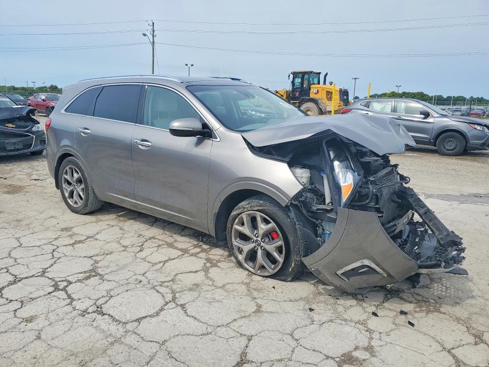2019 Kia Sorento VIN 5XYPK4A52KG463409 COPART salvage auction — FRONT END, IN - CERT OF TITLE-SALVAGE TITLE, sold $3,000 on 2026-07-31 (photo 4)