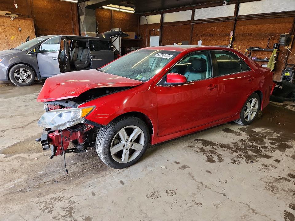 2012 Toyota Camry VIN 4T1BF1FK0CU555688 COPART salvage auction — FRONT END, PA - CERTIFICATE OF SALVAGE, sold $1,900 on 2026-07-02 (photo 1)