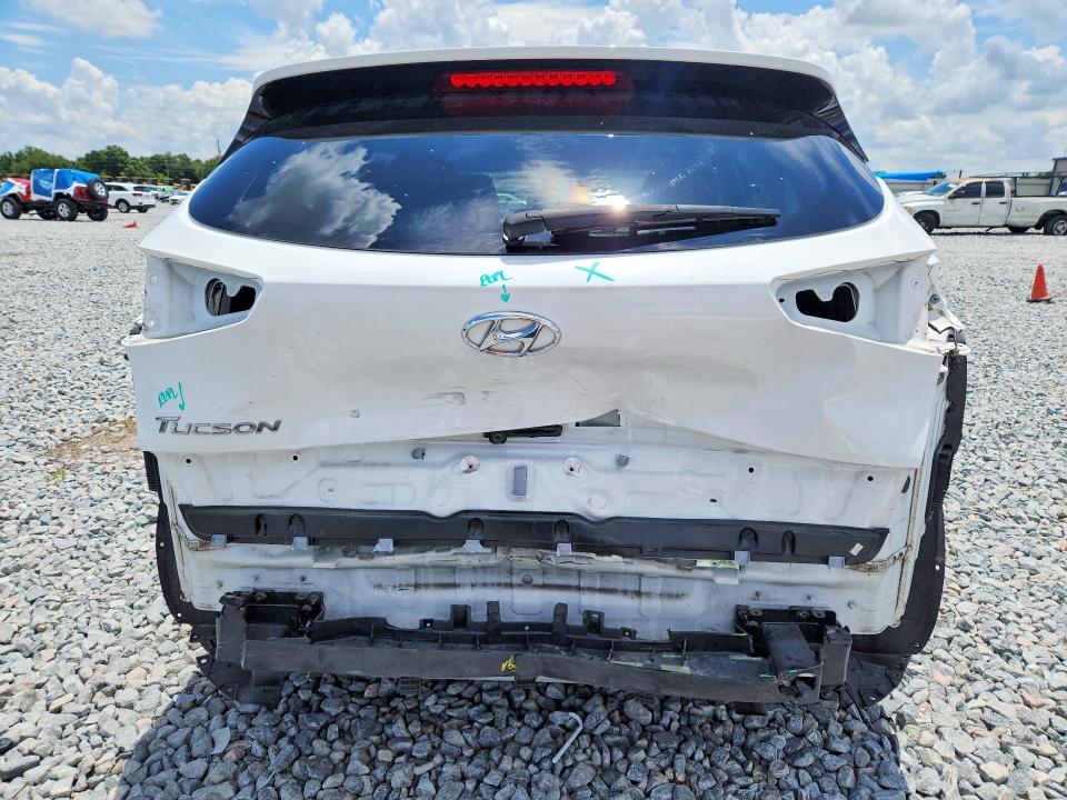 2021 Hyundai Tucson VIN KM8J23A40MU322097 COPART salvage auction — REAR END, Fl - Certificate Of Destruction, sold $4,900 on 2026-07-17 (photo 6)