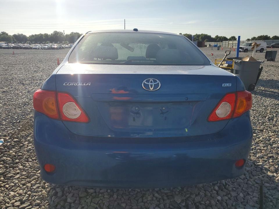 2009 Toyota Corolla VIN JTDBL40E999086405 COPART salvage auction — FRONT END, FL - CERT OF TITLE SLVG REBUILDABLE, sold $15 on 2026-07-21 (photo 6)
