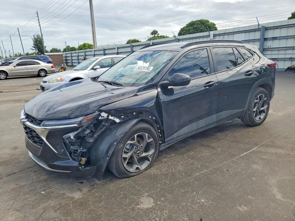 2025 Chevrolet Trax VIN KL77LHEPXSC250113 COPART salvage auction — FRONT END, Fl - Certificate Of Destruction, sold $3,950 on 2026-07-13 (photo 1)