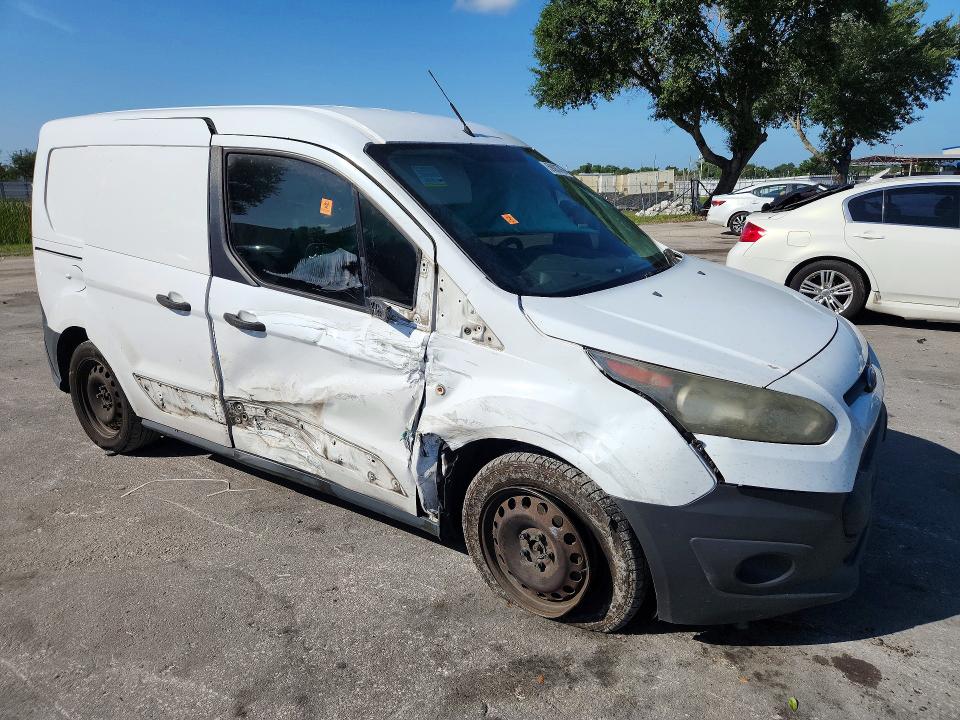 2017 Ford Transit connect VIN NM0LS6E76H1310205 COPART salvage auction — SIDE, Fl - Cert Of Title Slvg Rebuildable, sold $375 on 2026-07-28 (photo 4)