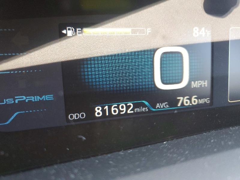2017 Toyota Prius VIN JTDKARFP5H3054936 COPART salvage auction — SIDE, Ca - Salvage Certificate, sold $6,700 on 2026-07-08 (photo 9)