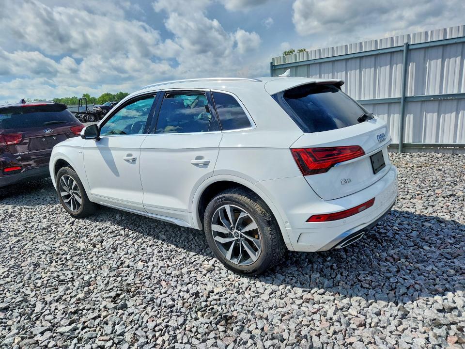 2022 Audi VIN WA1FAAFYXN2027268 COPART salvage auction — SIDE, Wi - Cert Of Title-Salvage Vehicle, sold $13,800 on 2026-07-06 (photo 2)