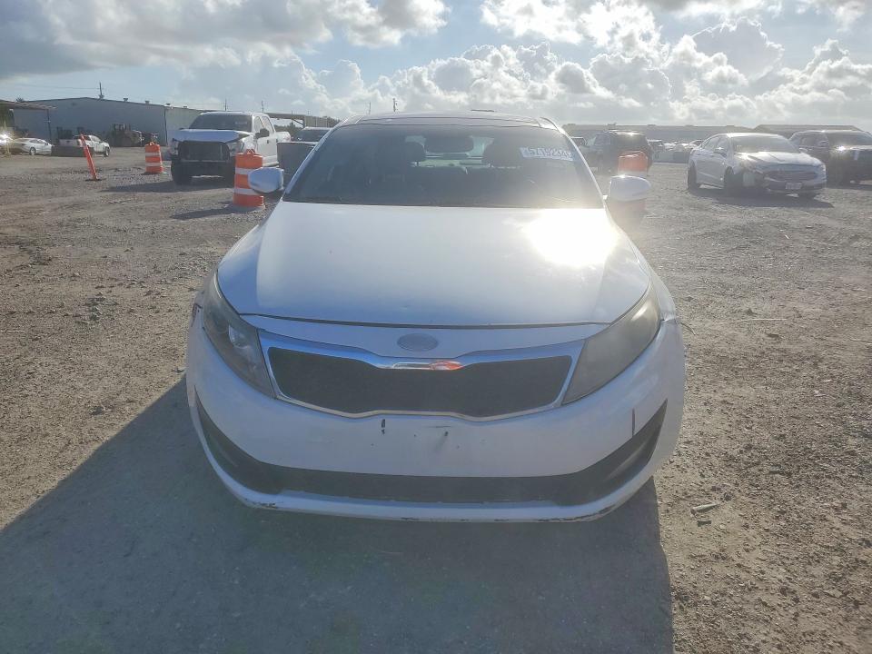 2013 Kia Optima VIN 5XXGN4A76DG211517 COPART salvage auction — REAR END, Tx - Certificate Of Title (P), sold $875 on 2026-07-09 (photo 5)