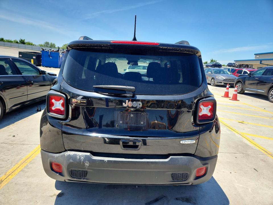 2020 Jeep VIN ZACNJABB4LPL56695 COPART salvage auction — FRONT END, In - Cert Of Title-Salvage Title, sold $1,400 on 2026-08-13 (photo 6)